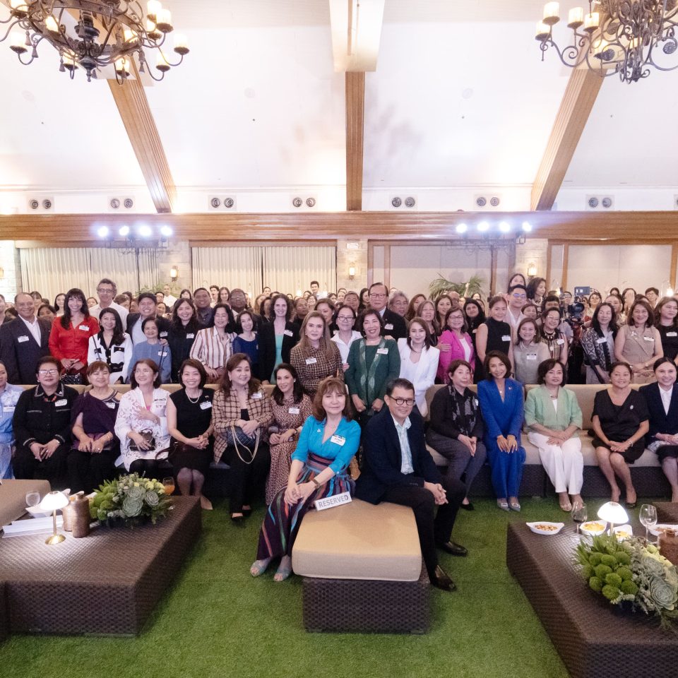 RALLYING WOMEN POWER FOR MSMES: Go Negosyo founder Joey Concepcion poses with some of the Philippines’s most prominent women in business and government at the recent “Women in Collaboration of MSME Development” event hosted by Go Negosyo and held at the Manila Polo Club last August 5, 2024. Lending their support to promote women-led MSMEs in the agenda of the country’s 2026 hosting of the ASEAN were First Lady Louise Araneta Marcos; former Philippine President Gloria Macapagal Arroyo; Dept. of Trade and Industry Acting Sec. Cris Roque; Dept. of Tourism Sec. Cristina Garcia Frasco; Cong. Caroline Tanchay; Pasay City Mayor Emi Calixto-Rubiano; Go Negosyo trustee Marissa Concepcion; PCW Chair Ermelita Valdeavilla; top executives of the country’s biggest companies including Tessie Sy Coson, Doris Ho, and Alice Eduardo; successful women entrepreneurs and leaders like Rosemarie Rafael and Myrna Yao; members of the diplomatic corps; social media influencers; and the leaders of the country’s top women organizations WomenBiz, and the Filipina CEO Circle.