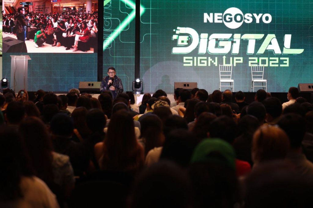 Go Negosyo Founder Joey Concepcion during Digital Sign Up 2023