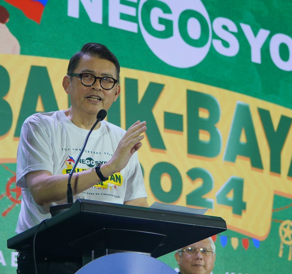 Go Negosyo Founder Joey Concepcion at the Go Negosyo Balik-Bayan Summit 2024.