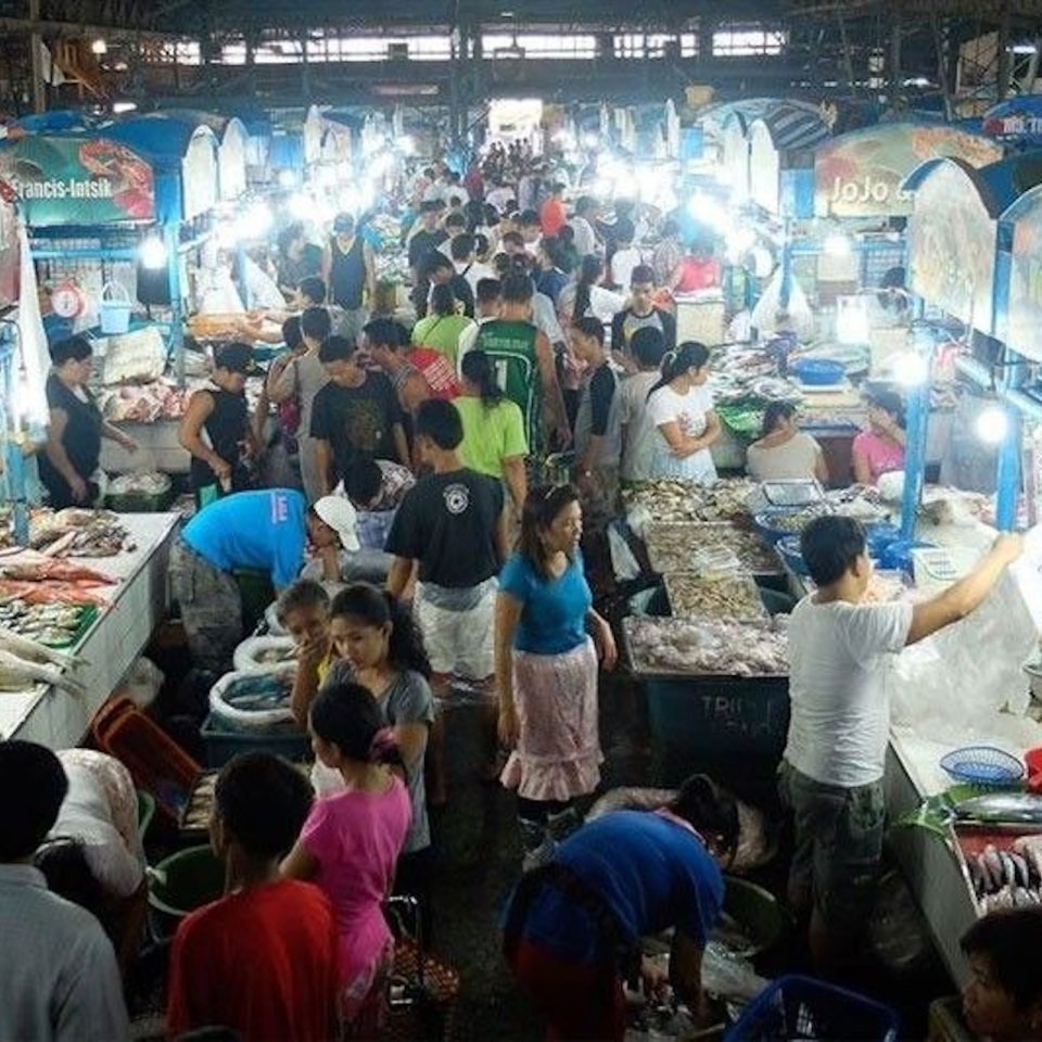 Daily trade and livelihood activities in local public markets, reflecting the strong presence of MSMEs in the Philippine economy.