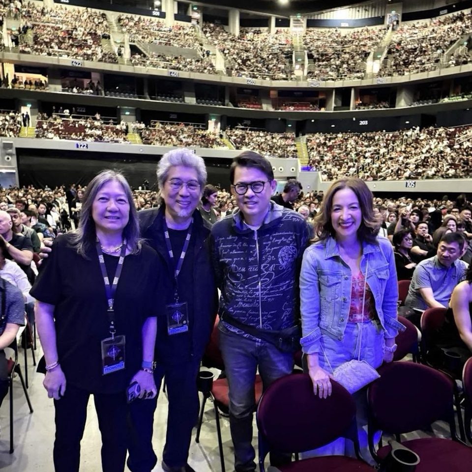 Go Negosyo founder and RFM Corp. Chairman, President and CEO Joey Concepcion and wife Marissa, join Ovation Productions President and CEO Renen de Guia, and VP and CFO Celinda de Guia at the sidelines of the concert by legendary American rock band Toto. The power couples rocked with thousands of fans at the SM Mall of Asia Arena last May 4, 2025 to relive the Toto songs that marked the ‘70s through the ‘90s, such as “Africa,” “Rosanna”, and “Hold the Line”. “The songs reminded us of the days when we were younger, when Renen and Cel were still building the company that would bring the biggest foreign and local artists to perform here in the Philippines,” said Concepcion. “They’ve also become great supporters of Go Negosyo and now join us when we mentor micro and small entrepreneurs at our 3M on Wheels events and our national summits for MSMEs.