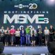 The recipients of this year's Most Inspiring MSME Award, with Go Negosyo founder Joey Concepcion and DTI Usec. Blesila Lantayona. In the photo are Astley Jude Anaviso of Monsterpot Plant Nursery, Bhai Nhuraisah Deplomo of Erovoutika, Jacie Joy Real of Real Playtown Indoor Playground and Party Center, Luzviminda Yerro of Delishoso Inc., Angelo Jade Rivera of Kamir, John Paul Naoe of Jaypee's Bakeshop, Maria Cristina Monroy of EspressOoh Nail Spa Café, Neero Lumanglas of NLL Food and Beverages, Ma. Victoria Anahaw of Caviteño Isabelino Multipurpose Cooperative, and Mary Jean Guno of Home Health Care, Inc. The ten awardees received the ICSB (International Council for Small Business) Philippines SME Scholarship.