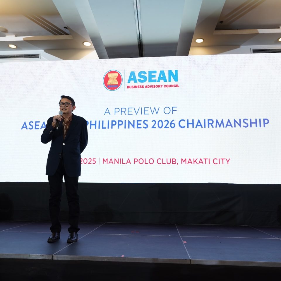 Chairman of the ASEAN Business Advisory Council (BAC) Philippines and Go Negosyo founder Joey Concepcion.