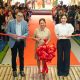 GO NEGOSYO SUPPORTS DTI TRADE FAIR. Go Negosyo founder Joey Concepcion with First Lady Louise Araneta-Marcos and Department of Trade and Industry Secretary Cris Roque at the DTI-Bagong Pilipinas Tatak Pinoy National Trade Fair last July 25, 2025 at the Megatrade Hall of the SM Megamall in Mandaluyong City.