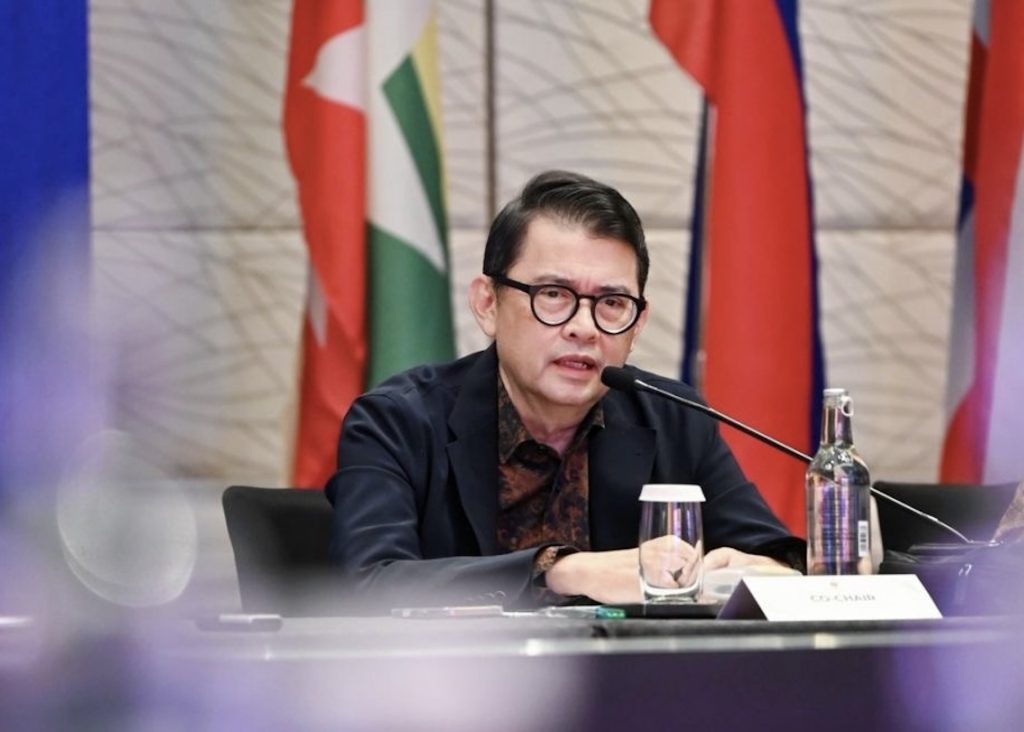 ASEAN-BAC Philippines Chairman and Go Negosyo founder Joey Concepcion at the 104th ASEAN Business Advisory Council Meeting in Kuala Lumpur, Malaysia.