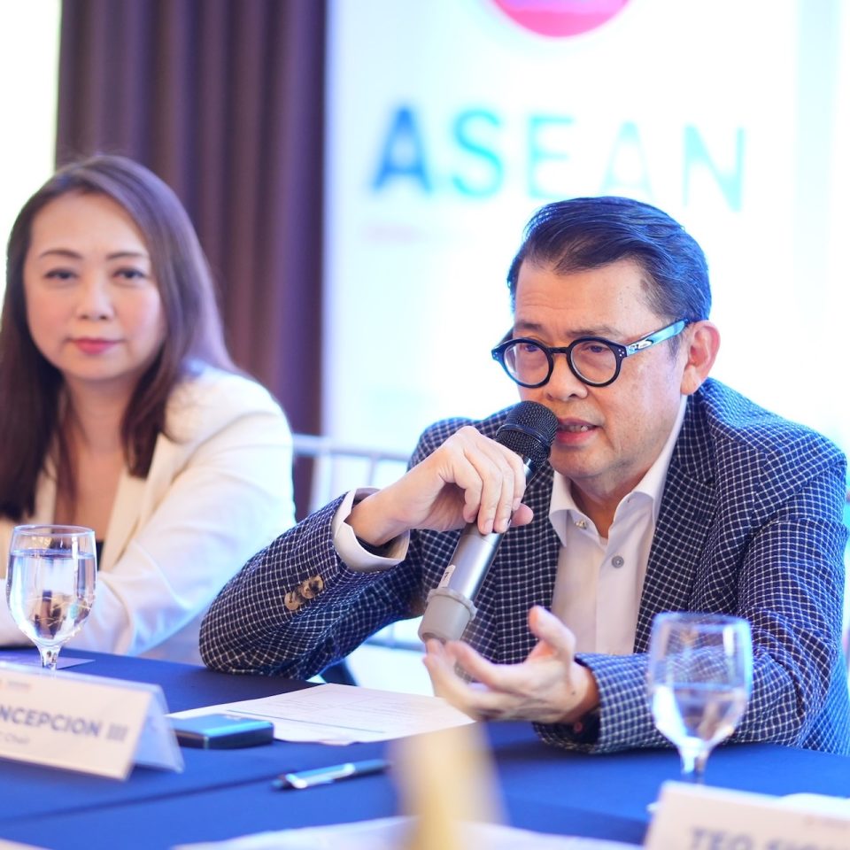 Go Negosyo Founder and ASEAN-BAC 2026 Chair Joey Concepcion during the 27th JBC Meeting held on January 31, 2026, at Club Punta Fuego, Nasugbu, Batangas.